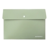 Expanding File Folder 1 Pocket Plastic Envelope File Organizer with Smap Button Closure Portable A4 Size Desktop Document Storage for Coupon Invoice Receipt Cards Tickets Business Study Home Work