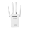 Extendeur WiFi 300 Mbps sans fil amplificateur de Signal rapide prise murale Booster Internet répéteur large plage / mode AP 4 antennes externes à gain élevé