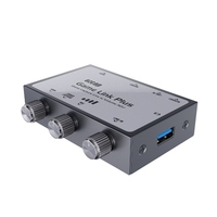 Ezcap312 Carte de capture audio vidéo USB 2.0 Boîte de capture vidéo 4K Jeu Enregistreur de streaming en direct Microphone Entrée de ligne Sortie casque