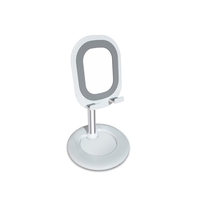 F012 Support de support de bureau pour téléphone multi-angle Support de tablette portable en alliage d
