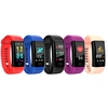 F07 IP68 étanche écran couleur bande de remise en forme intelligente bracelets coeur-taux BT Sport bracelet appels notification activité suivi sommeil moniteur pour iPhone 8 Plus Samsung S8 + iOS8 Android4.4