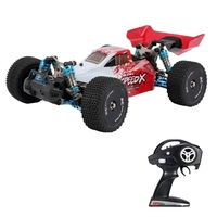 F16 1/14 2.4Ghz RC voiture alliage cadre 4WD voiture tout-terrain 60 km/h haute vitesse voiture de course 1600mAh batterie RC Buggy dérive voiture