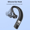 F19 BT5.2 Casque professionnel sans fil avec microphone Crochet d
