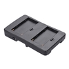 F2-BP NP-F batterie à V-Mount convertisseur de batterie adaptateur plaque Fit F970 F750 F550 pour Canon 5D2 5D3 DSLR caméra LED moniteur de lumière
