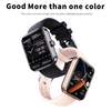 F57L 1, 9 pouce Montre intelligente à écran tactile BT5.1 Sports Watch Fitness Tracker IP67 Étanchéité compatible avec Android iOS