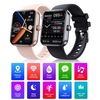 F57L 1, 9 pouce Montre intelligente à écran tactile BT5.1 Sports Watch Fitness Tracker IP67 Étanchéité compatible avec Android iOS