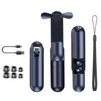 F7 BT5.0 Écouteurs True Wirelessly Stereo Headset Sport In-ear Headphone Mini Fan