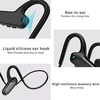 F808 Casque sans fil à conduction osseuse Casque Bluetooth 5.0 Écouteurs de sport à oreille ouverte USB étanche rechargeable avec micro pour la conduite Cyclisme Running Gym Téléphone portable