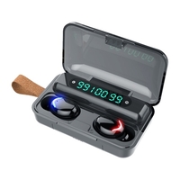 F9-5 Earbuds True Wireless Headphones Bluetooth 5.1 Earphone Waterproof Headset 9D Stereo with USB Output LED Digital Display