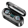 F9 BT5.0 TWS casque sans fil HiFi réduction du bruit sonore 2000mAh boîte de Charge affichage de puissance banque de puissance