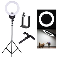 FalconEyes FLC-55 Lampe fluorescente à anneau vidéo de 16 pouces