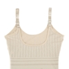 Fashion femmes Floral Shapewear sangles réglables taille formation Corsets caraco,  sous-vêtements amincissants Beige/noir