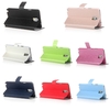 Fashion Wallet cuir Flip Case Stand couverture avec le titulaire de la carte pour Samsung N9000 Galaxy Note3 Rose