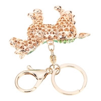Fashional bijoux creux Shinning strass cheval Aureate pendentif porte-clefs/Key Chain