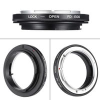 FD-EOS adaptateur bague monture pour objectif de Canon FD à digne des objectifs à monture EOS