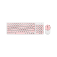 FD Wireless iK6630 Combo Clavier & Souris 2.4GHz Ensemble Clé Ronde Mignonne Économiseur d