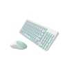 FD Wireless iK6630 Combo clavier et souris 2, 4 GHz Ensemble de clés rondes intelligentes pour économiser de l