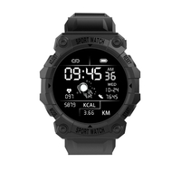 FD68S 1.44in Montre Intelligente Sports Smartwatch Fréquence Cardiaque Sommeil Surveillance Sédentaire Rappeler Bracelet