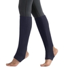 Femmes Bas Talon Ouvert Genou Haute Jambières Tricot Côtelé pour Yoga Ballet Danse Se Détendre