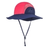 Femmes chapeau de soleil à large bord été queue de cheval trou casquette pliable chapeau pour plage voyage randonnée Camping jardinage