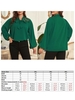 Femmes grande taille Blouse cou cravate à manches longues dentelle chemises décontractées