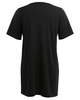 Femmes Mini-robe à lacets creux évasé V manches courtes T-shirt à manches longues Plus Size Casual Dress Vestidos