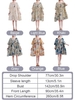 Femmes robe ample imprimé demi manches Vintage décontracté vacances plage robe