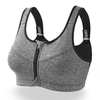 Femmes Soutien-Gorge De Sport Zip Avant Évacuant L