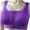 Femmes Soutien-Gorge De Sport Zip Avant Évacuant L