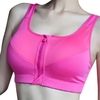 Femmes Soutien-Gorge De Sport Zip Avant Évacuant L