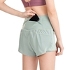 Femmes Sport Shorts Été Hip Yoga Fitness Sportswear Taille Haute À Séchage Rapide Chaud Workout Running Shorts