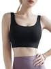 Femmes Yoga Bra Sports U Neck Workout Jogging Wirefree Casual Débardeurs