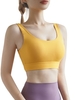 Femmes Yoga Bra Sports U Neck Workout Jogging Wirefree Casual Débardeurs