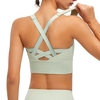 Femmes Yoga Bra Sports Workout Pilates Débardeurs Rembourré Gilet Décontracté
