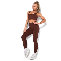 Femmes Yoga Costume Sportswear Tenues Super Stretch Workout Survêtement Gym Sports Bra Taille Haute leggings Yoga Pantalon pour Gym Workout Running