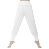 Femmes Yoga Sarouel Lâche Doux Modal Large Élastique Ceinture Extensible Danse Workout Jogger Pantalon Loungewear