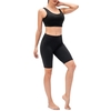 Femmes Yoga Soutien-Gorge Shorts Ensemble Rembourré Large Ceinture D