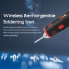 Fer à souder rechargeable sans fil rechargeable avec lumière LED brillante