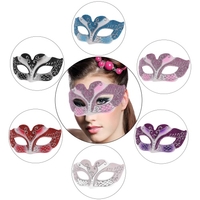 Festnight plastique Sexy Phantom Demi-masque Halloween de boule de mascarade Masque avec Glitter Décoration