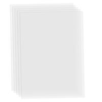 Feuille de film de libération transparente de film FEP,  5 pièces