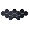 Feuilles de miroir hexagonales réfléchissantes flexibles