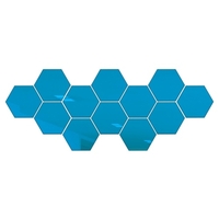 Feuilles de miroir hexagonales réfléchissantes flexibles