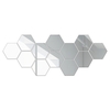 Feuilles de miroir hexagonales réfléchissantes flexibles