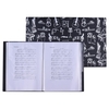Feuillet de musique Fichier de partition Papier Documents Stockage Support de dossier Plastique Taille A4 40 Poches de paquet