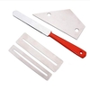 Fichier de polissage de frettes de guitare en acier inoxydable Guitare Frettes Règle de mise à niveau Frette Protection de polissage Joint
