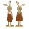 Figurine En Bois De Noël Fête De Pâques En Forme De Lapin Statue