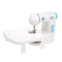 Fil large de coupe large de table de double fil à double vitesse réglable de mini machine à coudre