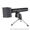 Filet Bop de type U pour Microphone enregistrement Radio filtre acoustique Microphone Filet anti-bruit du vent dédié pare-brise pare-brise pare-brise