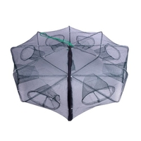 Filet de pêche pliable de capture d