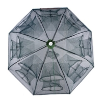 Filet de pêche pliable de capture d